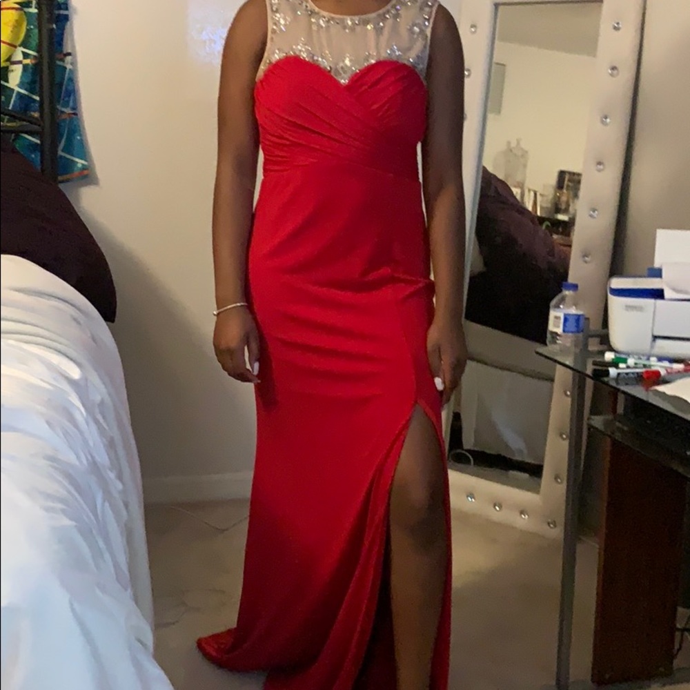 Red Gown